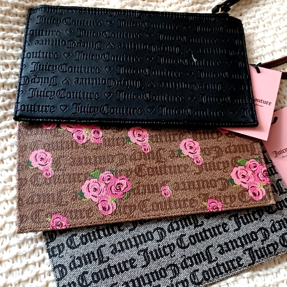 NWT* JUICY COUTURE* FUR-GET ME NOT DESIGNER WRISTLET🥰 3 STYLES/COLOR) - Picture 3 of 4